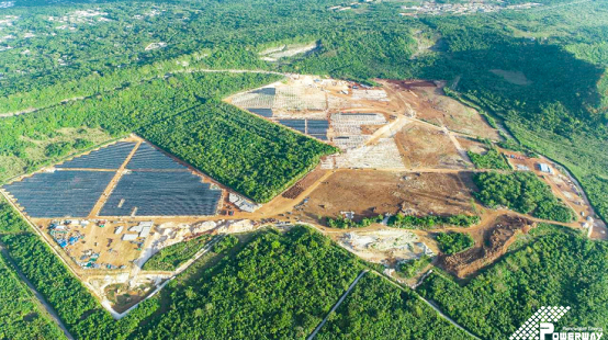 Looking forward to the grid-connection of 88MW PV power station in Guam